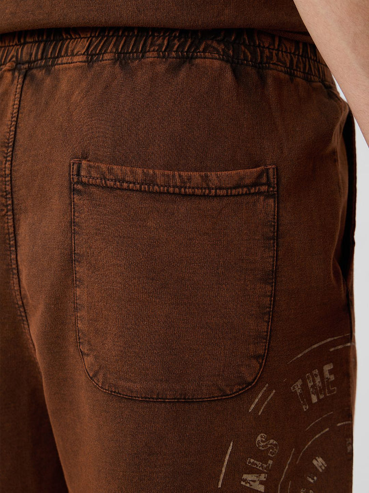 Vintage Wash: Chestnut Men Bermuda Shorts