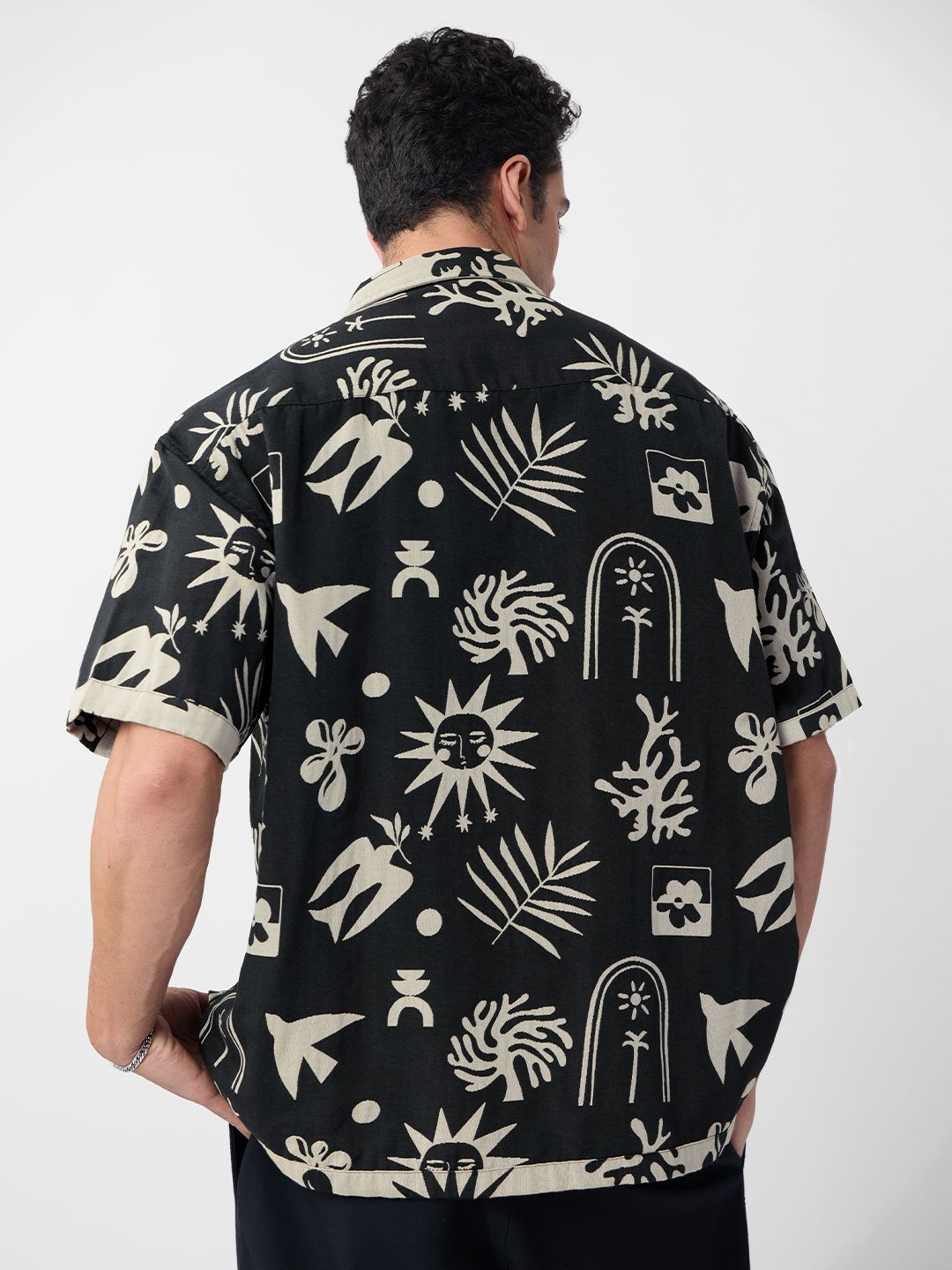 TSS Originals: Monochrome Mirage Oversized Shirts
