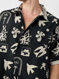 TSS Originals: Monochrome Mirage Oversized Shirts