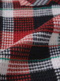 Plaid Shacket: Volcano Men Shackets