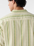 Cotton Linen Stripes: Meadow Cotton Linen Shirts