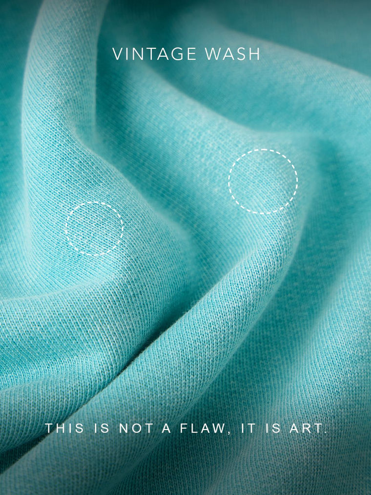 TSS Originals: Stone Blue (Vintage Washed) Men Oversized Sweatshirts