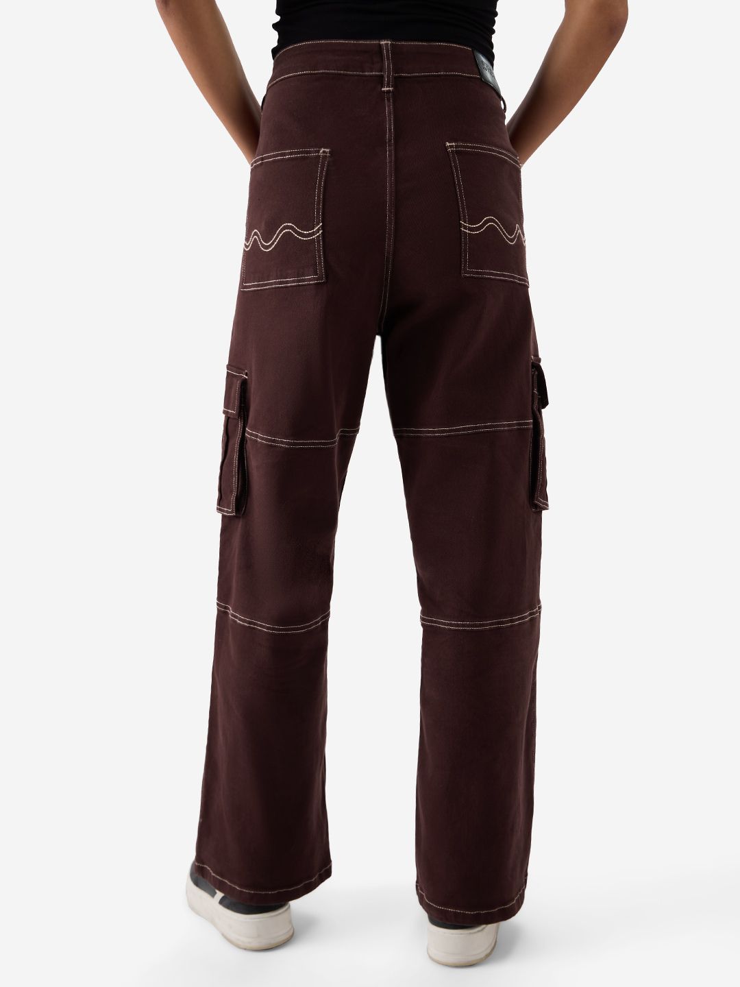 Relaxed Straight-Fit Denim: Copper Women Straight Denims