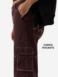 Relaxed Straight-Fit Denim: Copper Women Straight Denims