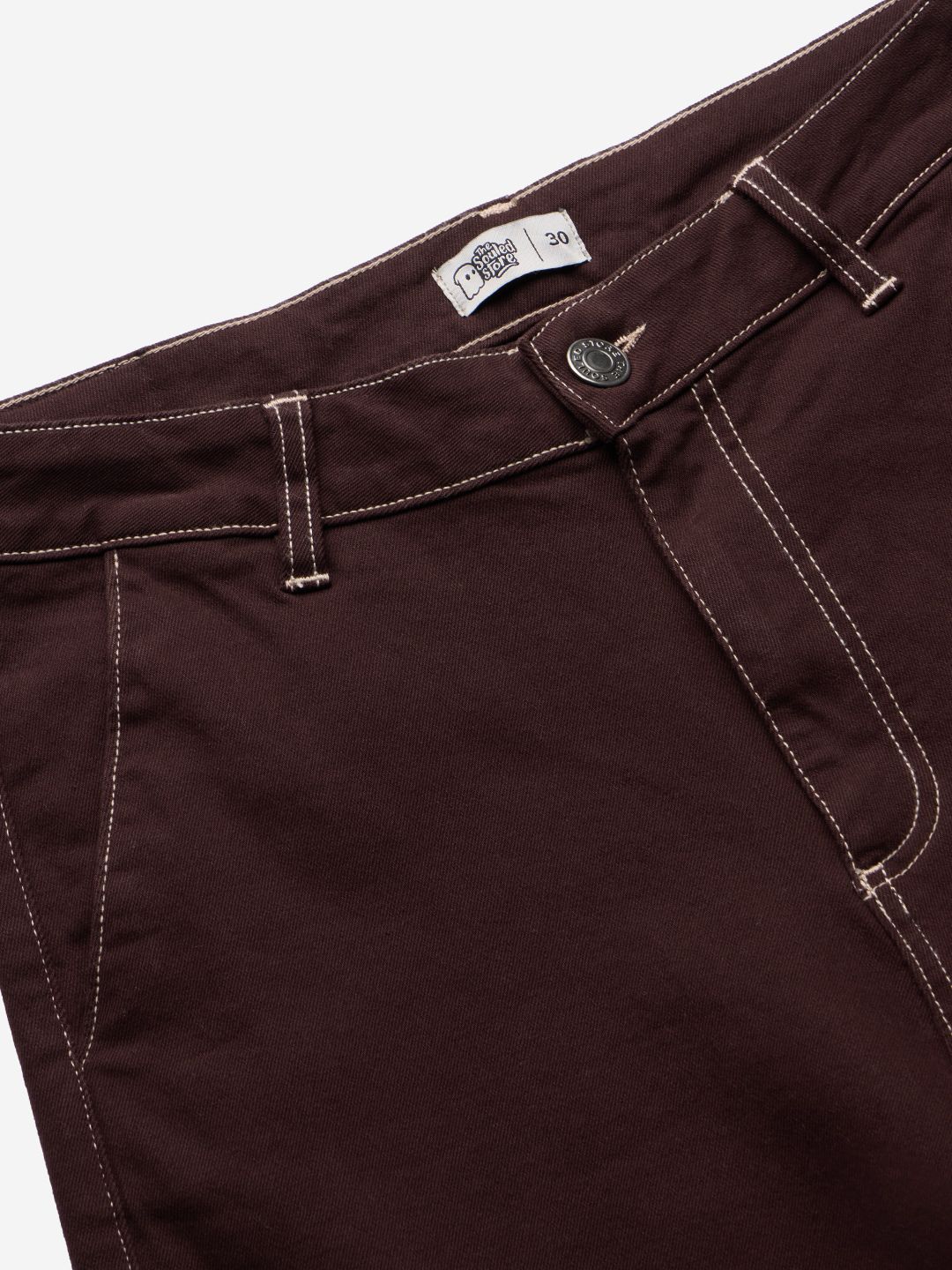 Relaxed Straight-Fit Denim: Copper Women Straight Denims