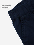 Solids: Twilight Blue Girls Cotton Joggers (2-8 Yrs)