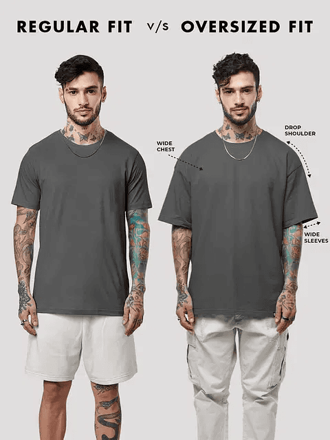 TSS Originals: Blue Slate Oversized T-Shirts