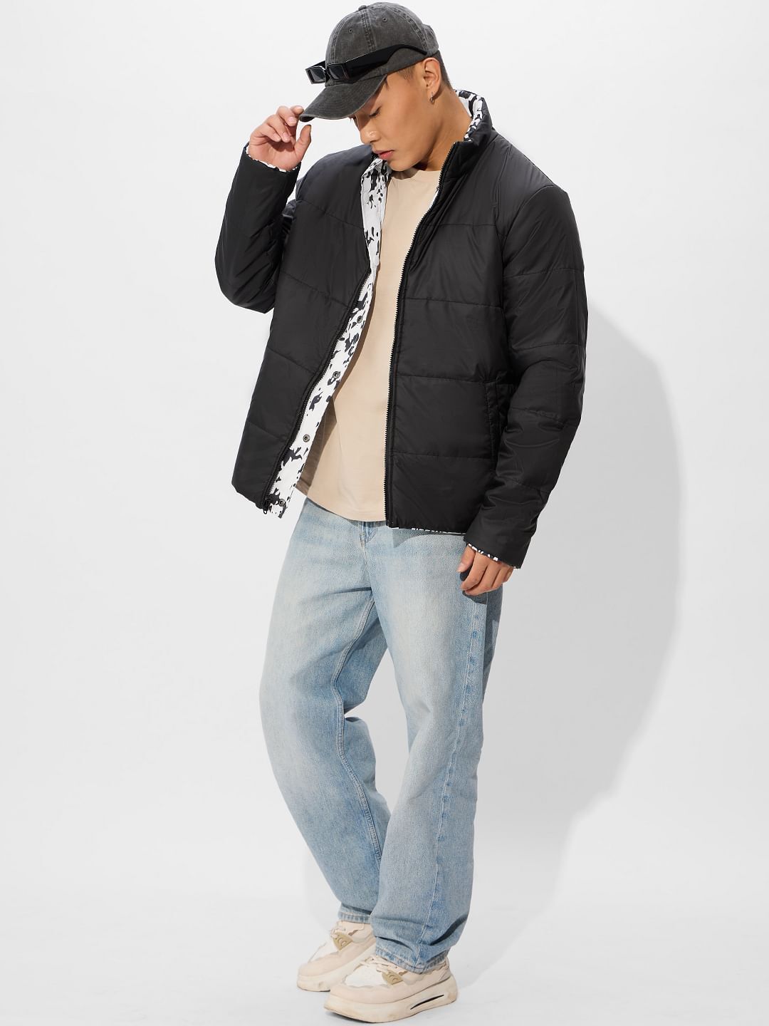 Reversible Puffer: Urban Edge Men Puffer Jackets