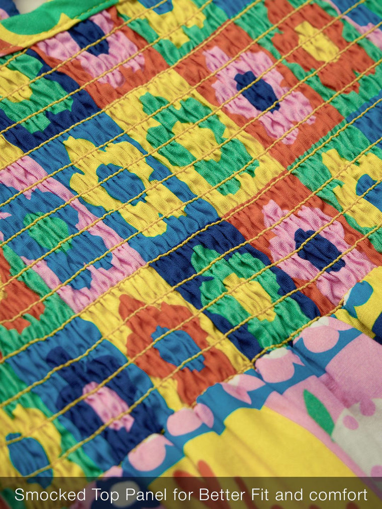 TSS Originals: Kaleidoscope Girls Cotton Dresses (2-8 Yrs)