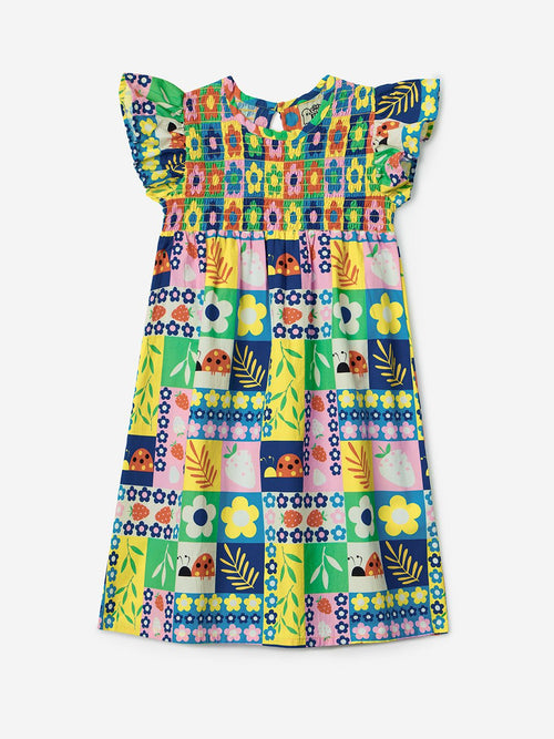 TSS Originals: Kaleidoscope Girls Cotton Dresses (2-8 Yrs)