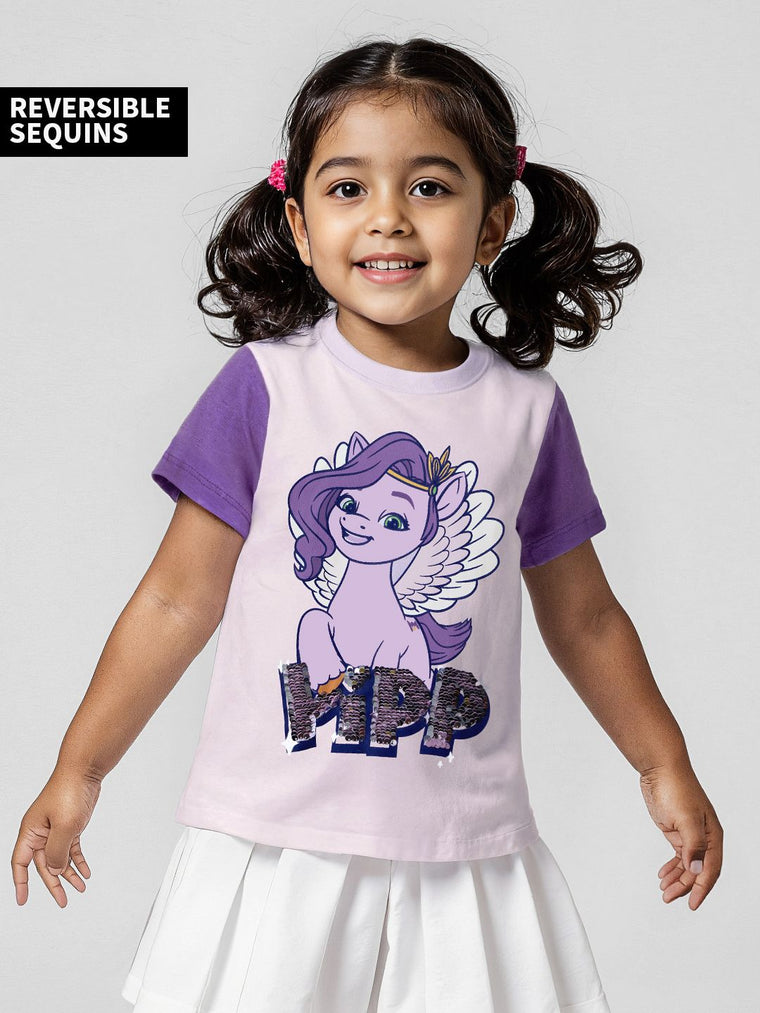My Little Pony: Pipp Girls Cotton T-Shirts (2-8 Yrs)