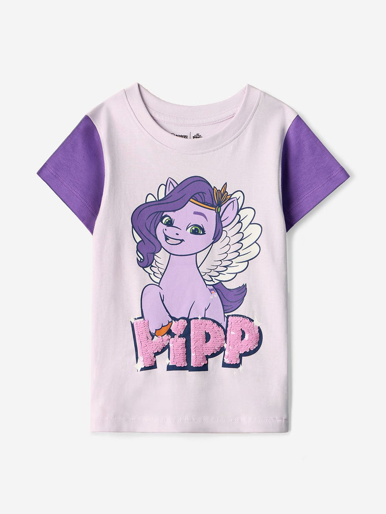 My Little Pony: Pipp Girls Cotton T-Shirts (2-8 Yrs)
