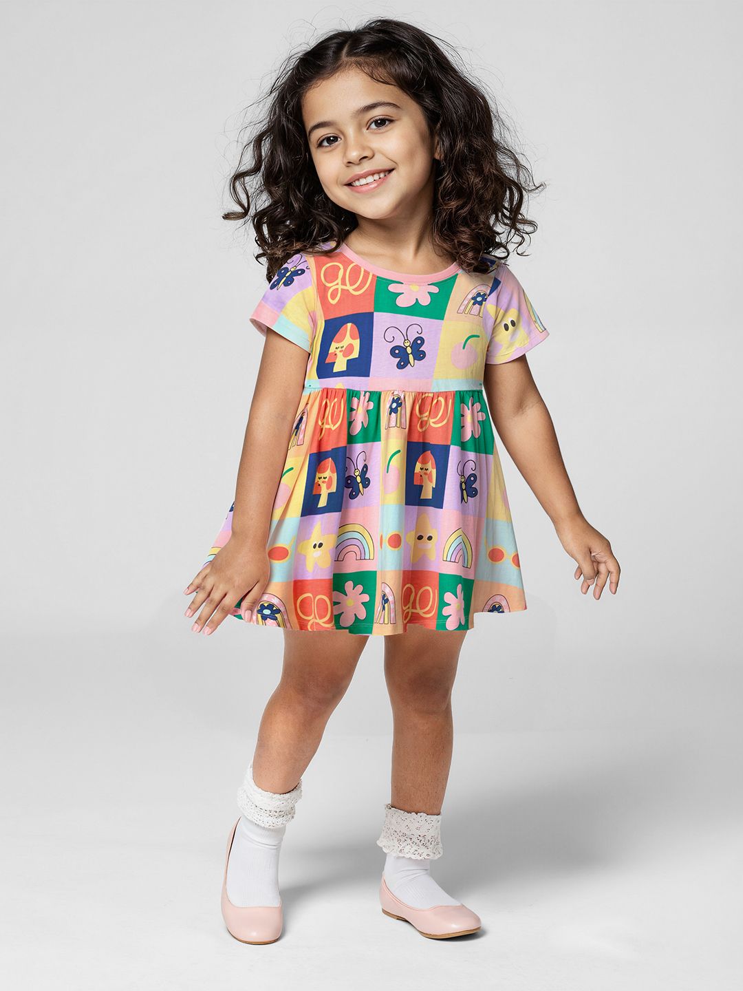 TSS Originals: Charming Girls Cotton Dresses (2-8 Yrs)