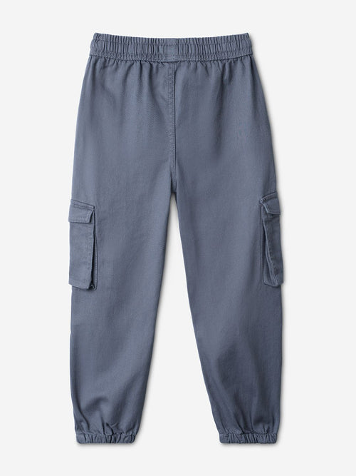 Solid: Slate Speedsters Girls Joggers (2-8 Yrs)