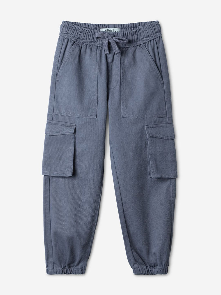 Solid: Slate Speedsters Girls Joggers (2-8 Yrs)
