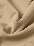 Solids: Beige Women Straight Pants