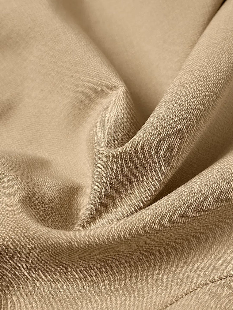 Solids: Beige Women Straight Pants