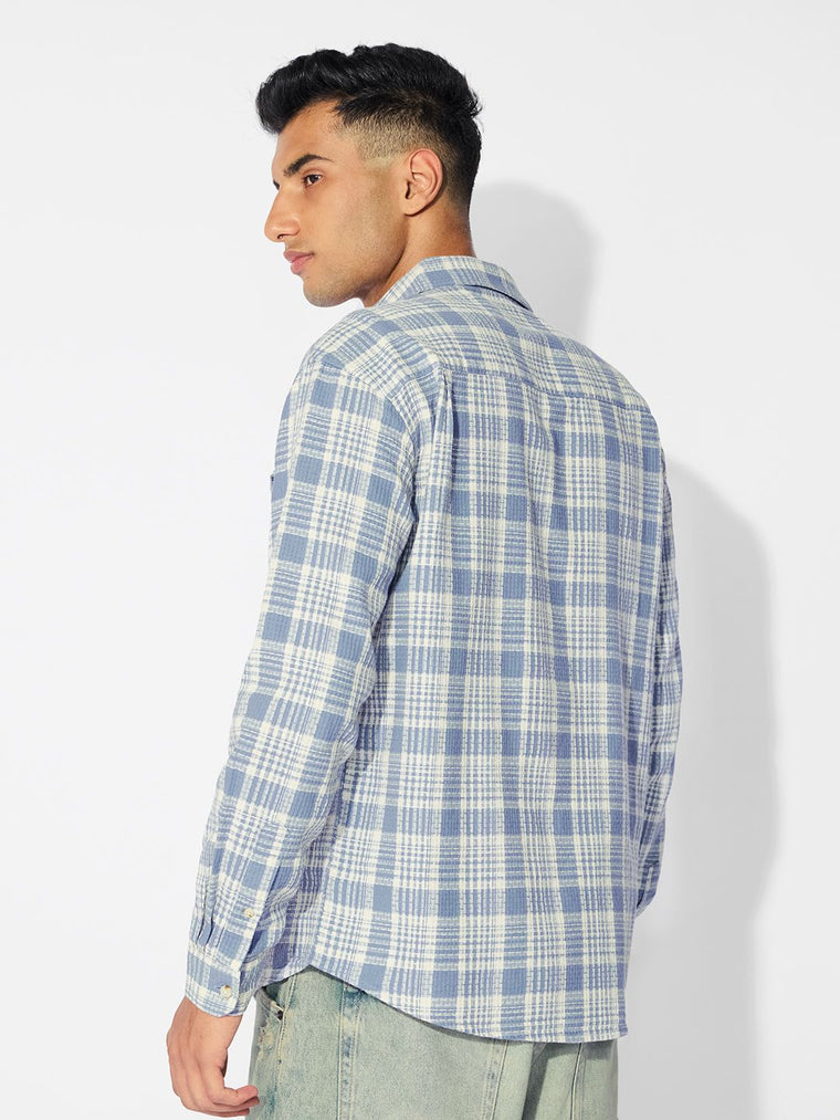 Plaid Shirt: Skyfall Men Utility Shirts