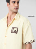 Textured: Scenic Oversized Shirts
