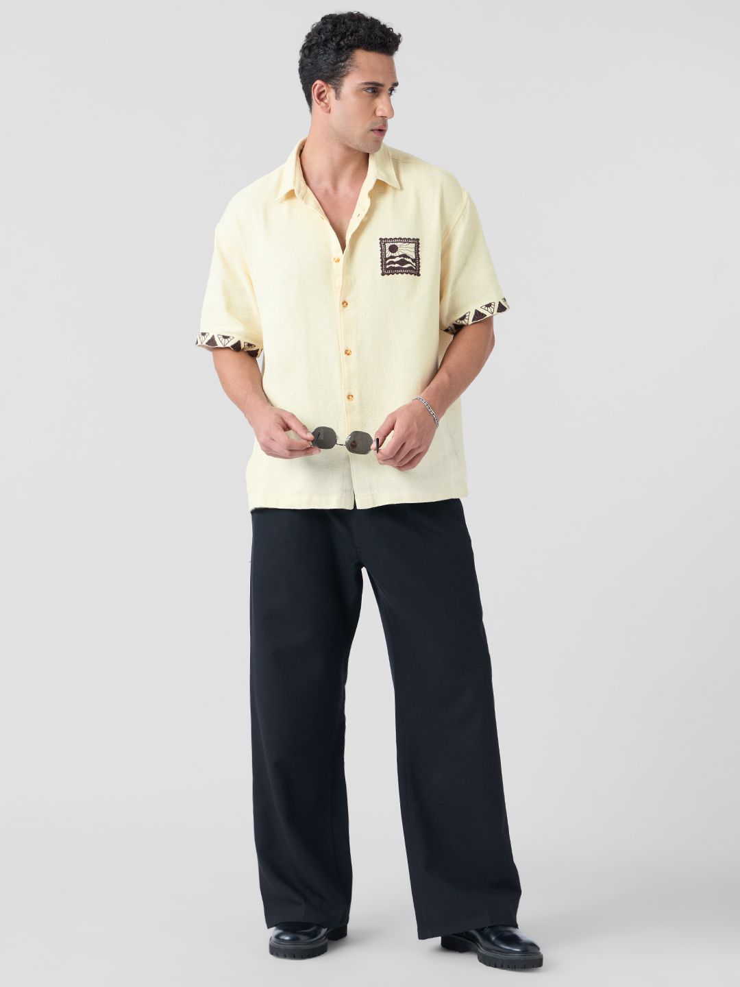 Textured: Scenic Oversized Shirts
