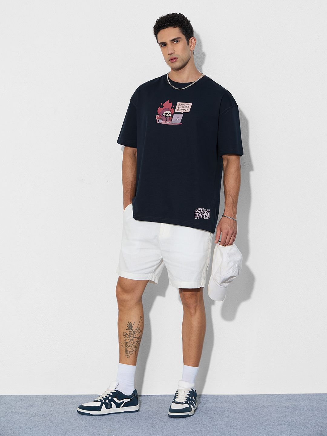 Oversized T-Shirt: Ghost Writer Oversized T-Shirts