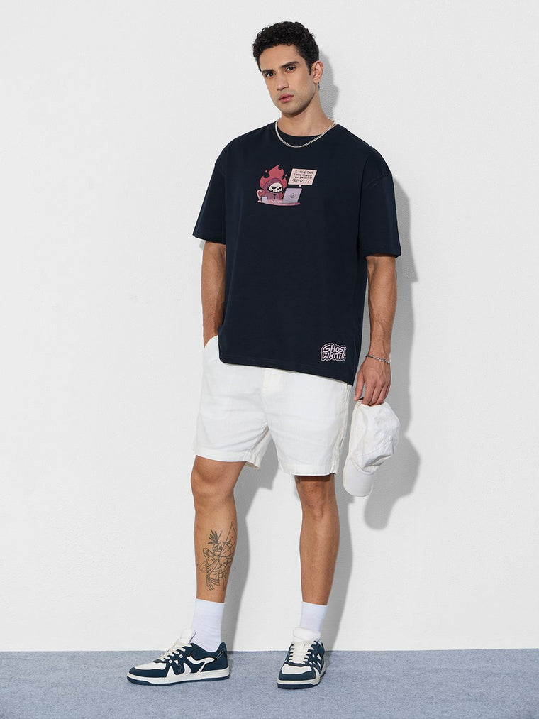 Oversized T-Shirt: Ghost Writer Oversized T-Shirts