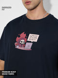 Oversized T-Shirt: Ghost Writer Oversized T-Shirts