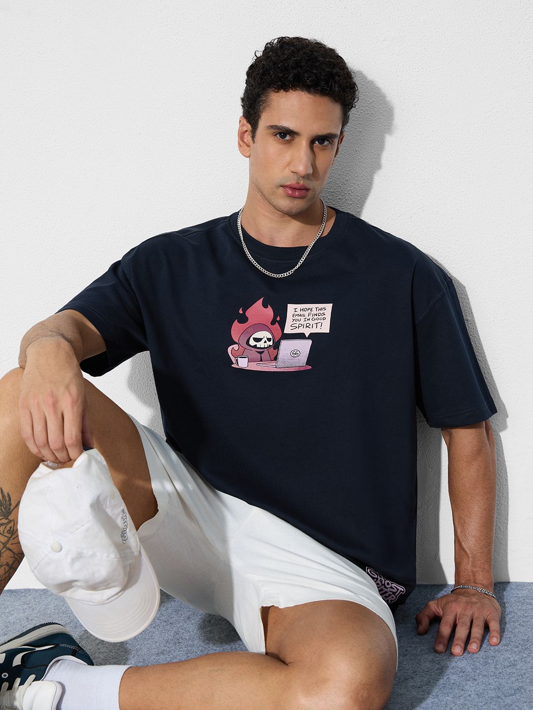 Oversized T-Shirt: Ghost Writer Oversized T-Shirts
