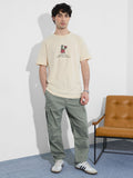Printed T-Shirt: Place In Heaven Men Relaxed Fit T-Shirts