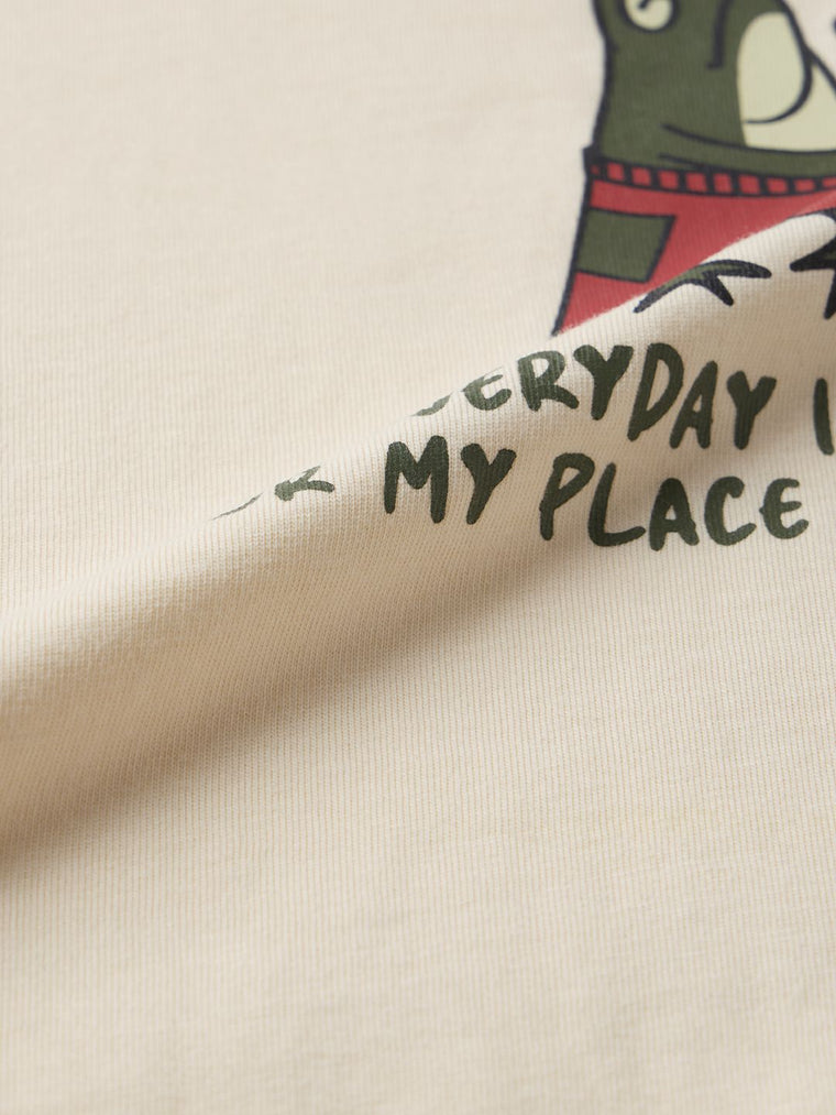 Printed T-Shirt: Place In Heaven Men Relaxed Fit T-Shirts