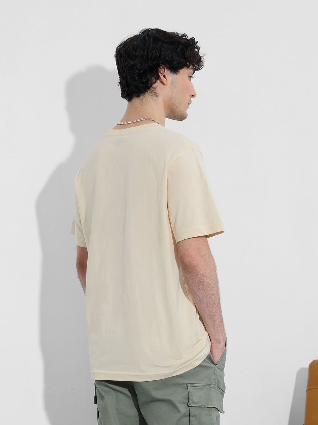 Printed T-Shirt: Place In Heaven Men Relaxed Fit T-Shirts