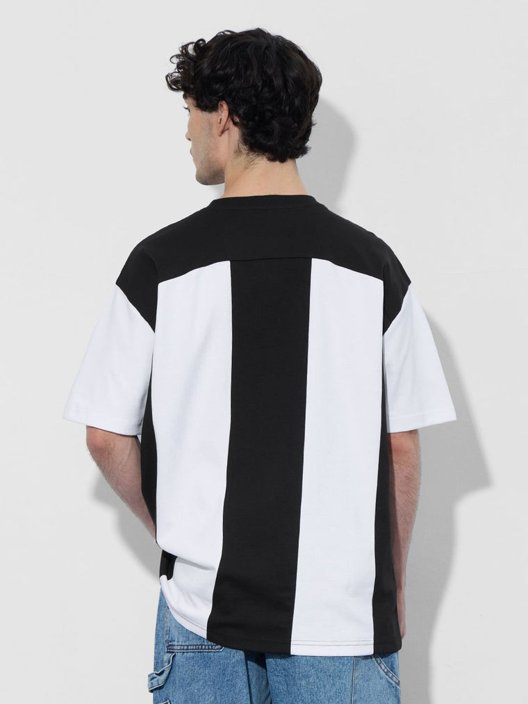 Colourblock: Carbon Oversized T-Shirts