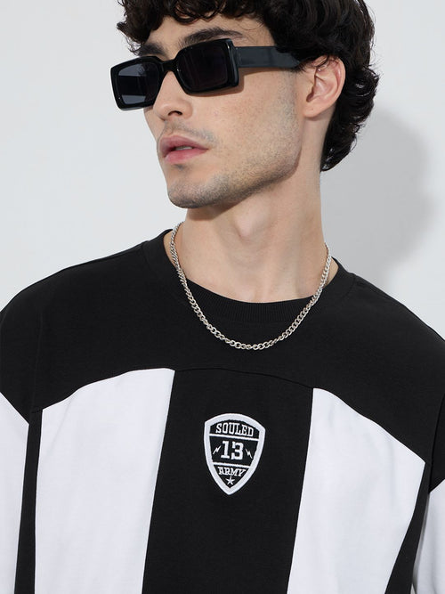 Colourblock: Carbon Oversized T-Shirts