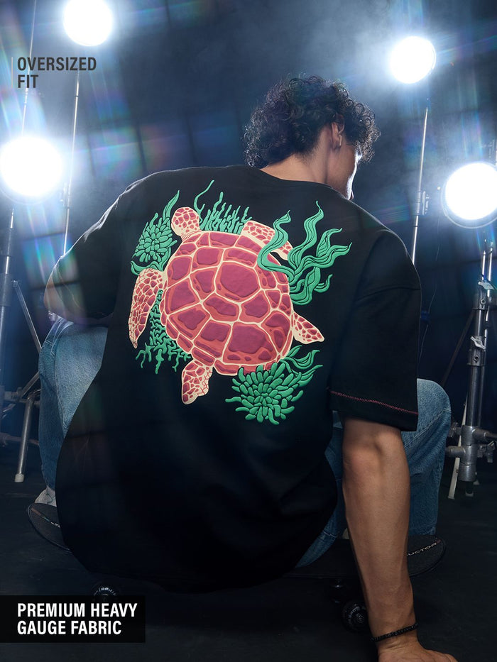 TSS Originals: Break Free Turtle Oversized T-Shirts