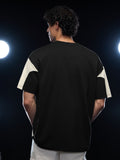 Colourblock T-shirt: Varsity League Oversized T-Shirts