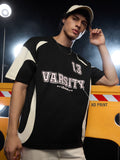 Colourblock T-shirt: Varsity League Oversized T-Shirts
