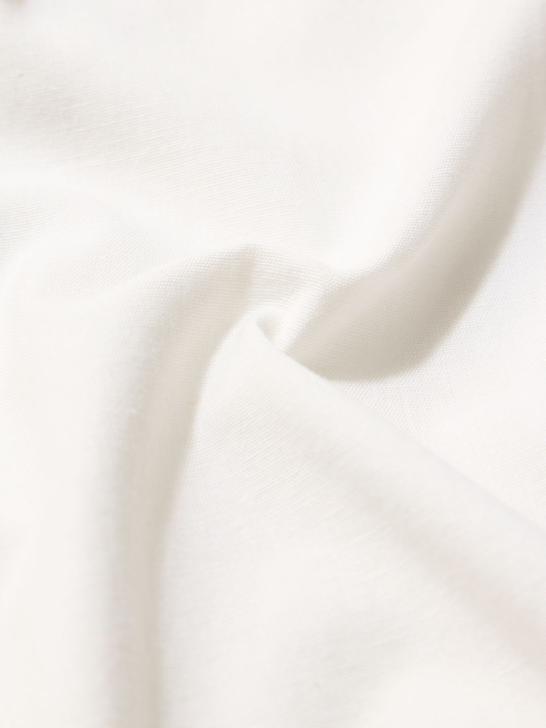 Cotton Linen Shirt: Ivory Women Relaxed Shirts