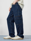 Denim: Pacific (Straight Fit) Men Cargo Jeans