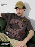 Peanuts: Motorsports Oversized T-Shirts