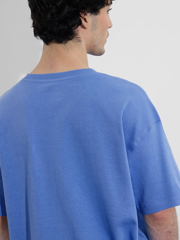 TSS Originals: Faded Blue Oversized T-Shirts