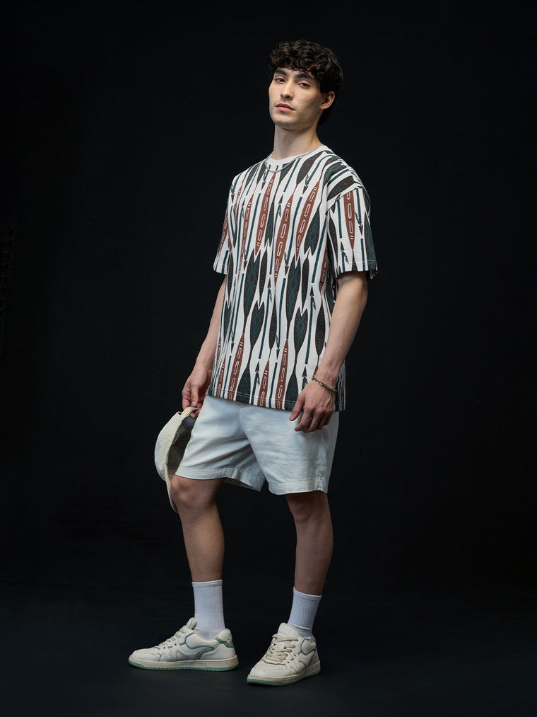 Textured: Canyon Thread Oversized T-Shirts