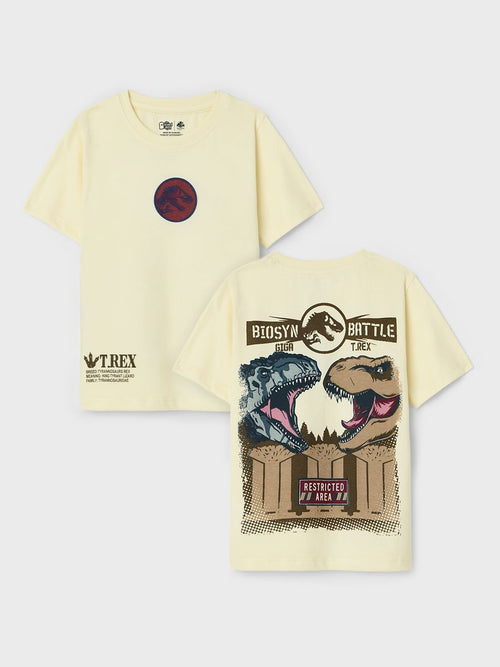 Jurassic Park: Biosyn Battle Boys Cotton T-Shirts (2-8 Yrs)
