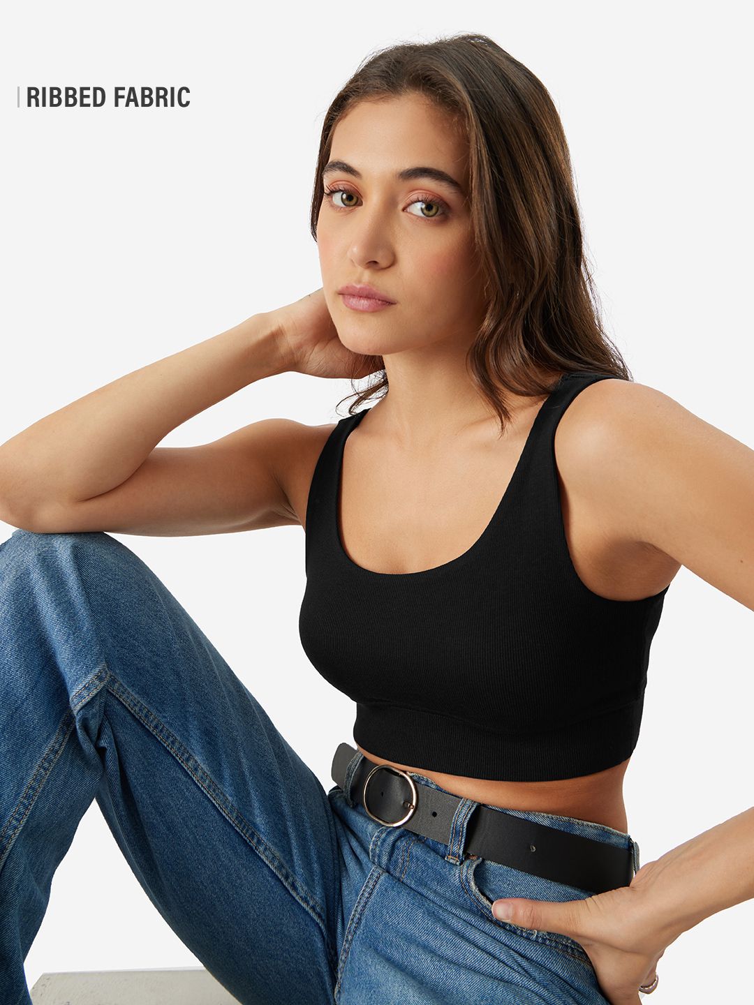 Black Bralette Top Women Bralette