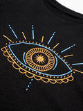 TSS Originals: Evil Eye Women Oversized T-Shirts