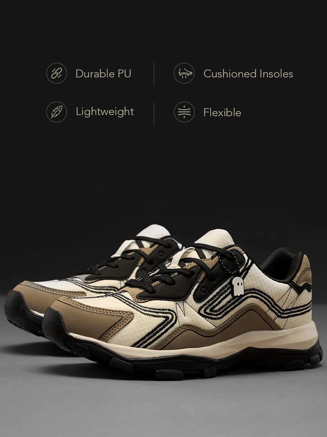 Pathfinder: Mocha Men Low Top Sneakers