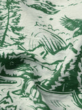 Crop-Top: Green Forest Women Fashion Tops