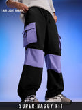 Parachute Pants: Pale Iris Men Parachute Pants