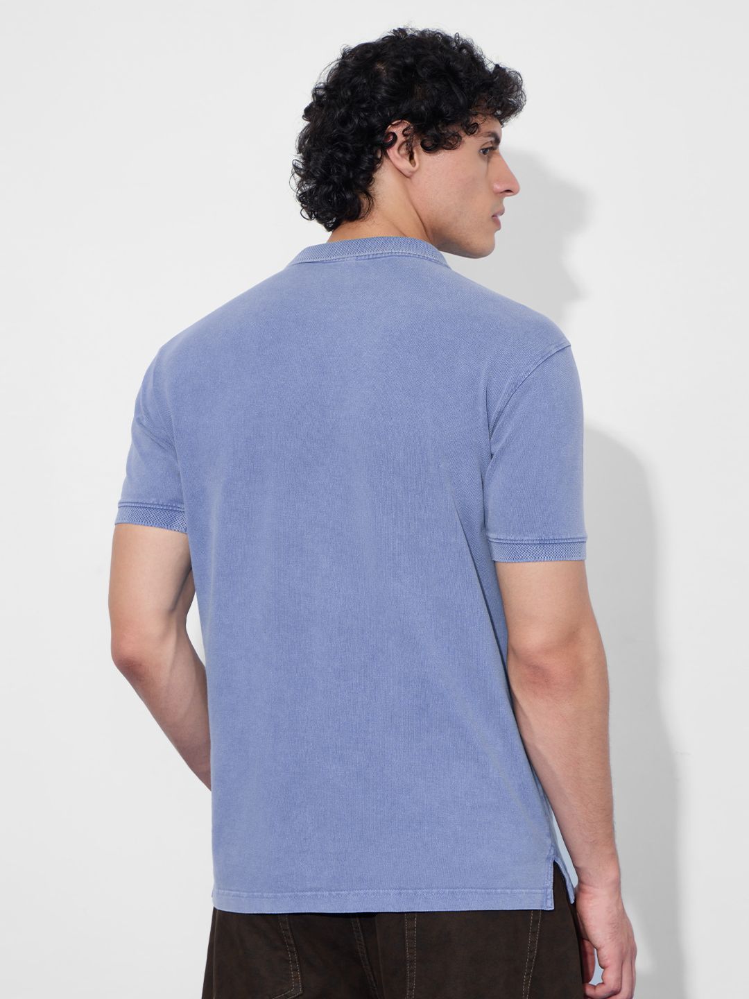 Vintage Wash: Persian Blue Classic Polos