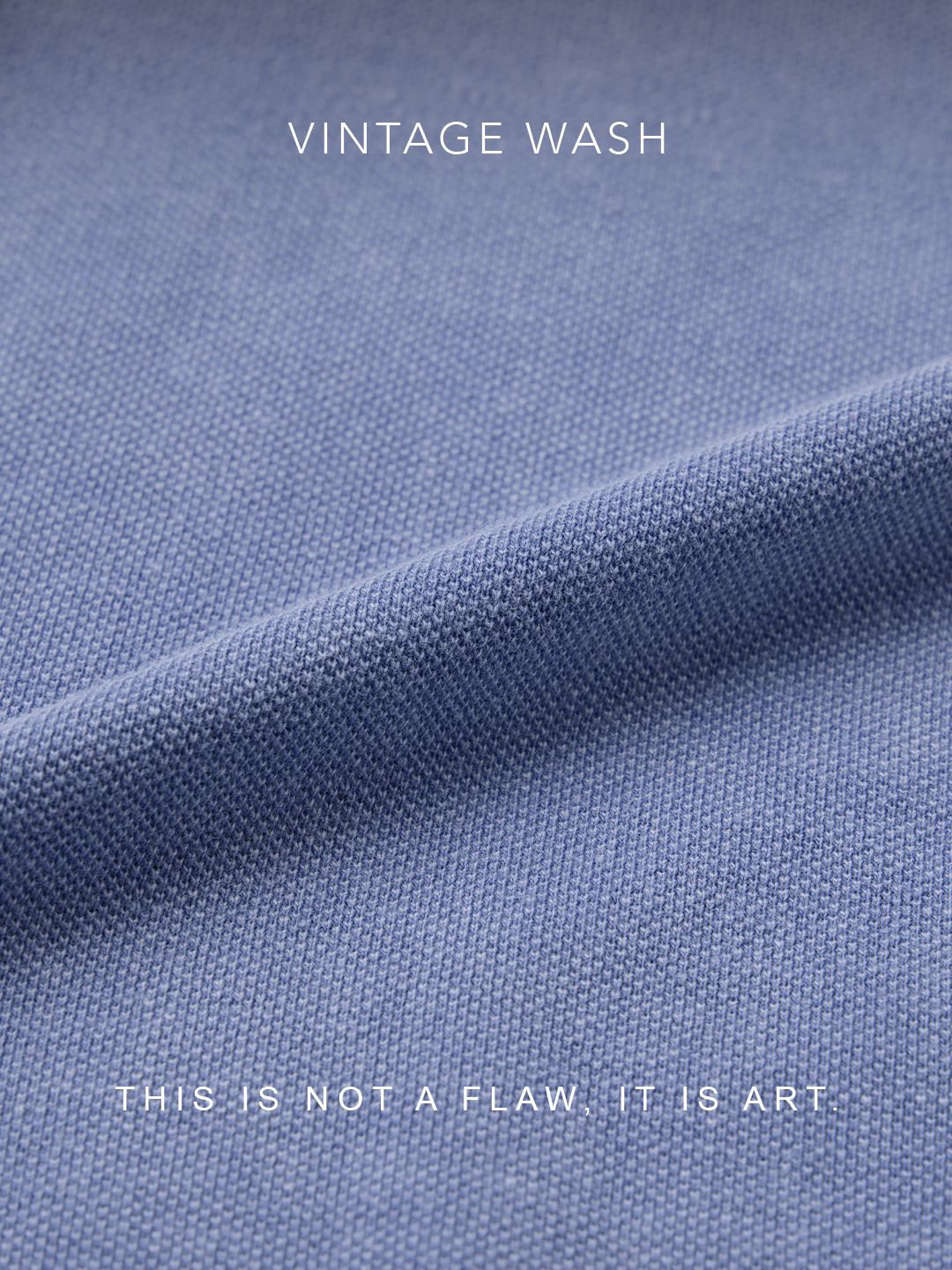 Vintage Wash: Persian Blue Classic Polos