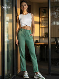 Essential Solids: Serene White Women Knit Tops